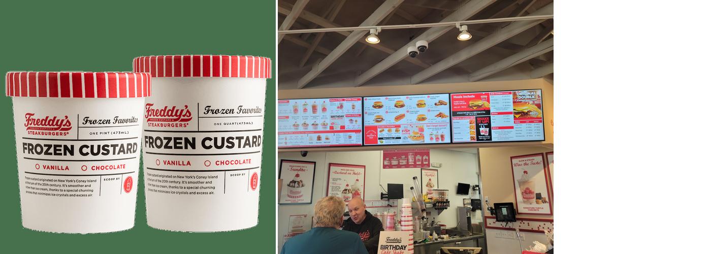 Freddy's Frozen Custard & Steakburgers Menu