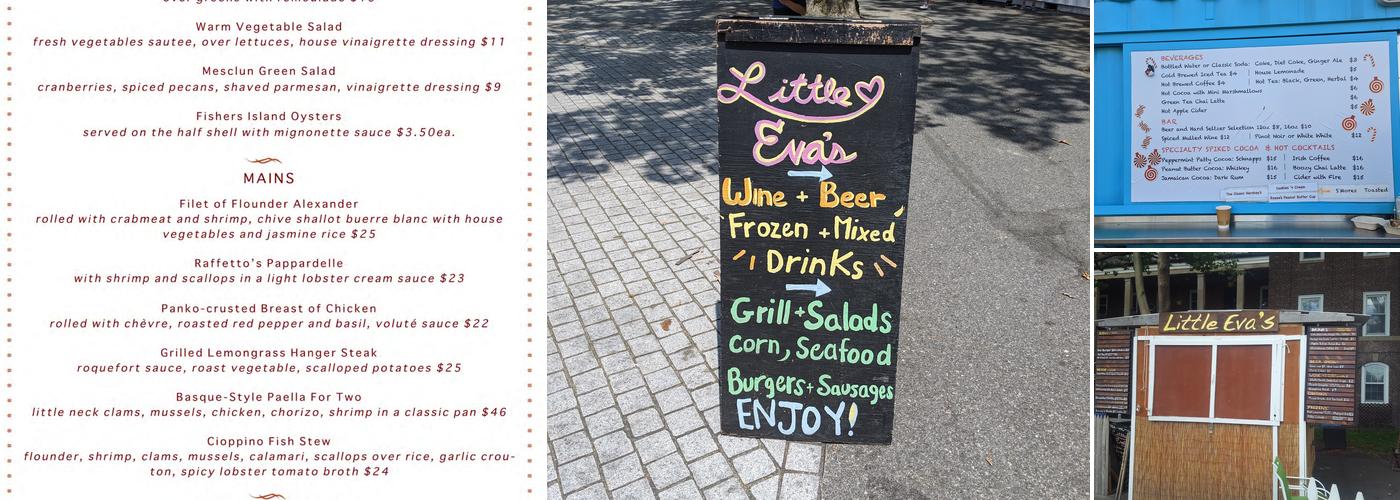 Little Eva's Beer Garden and Grill Menu
