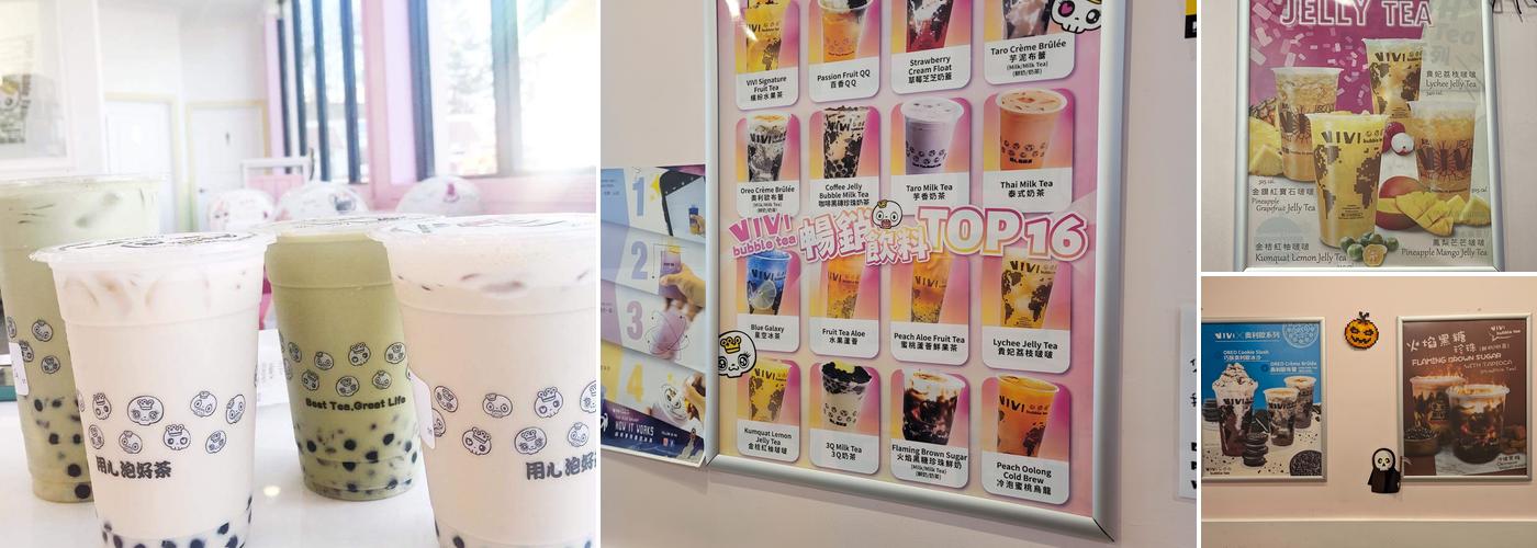 ViVi Bubble Tea Menu