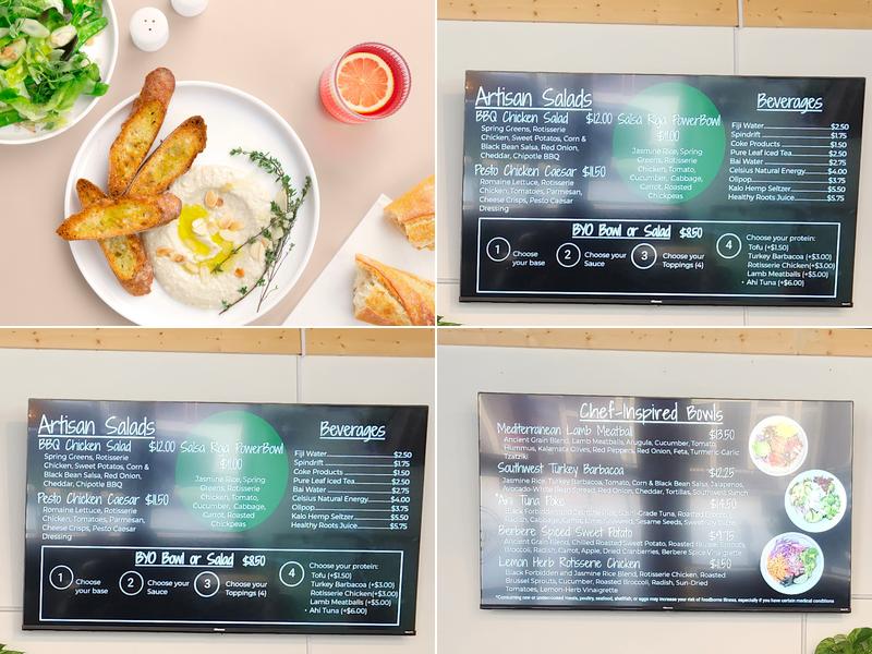 FreshKIND Kitchen Menu