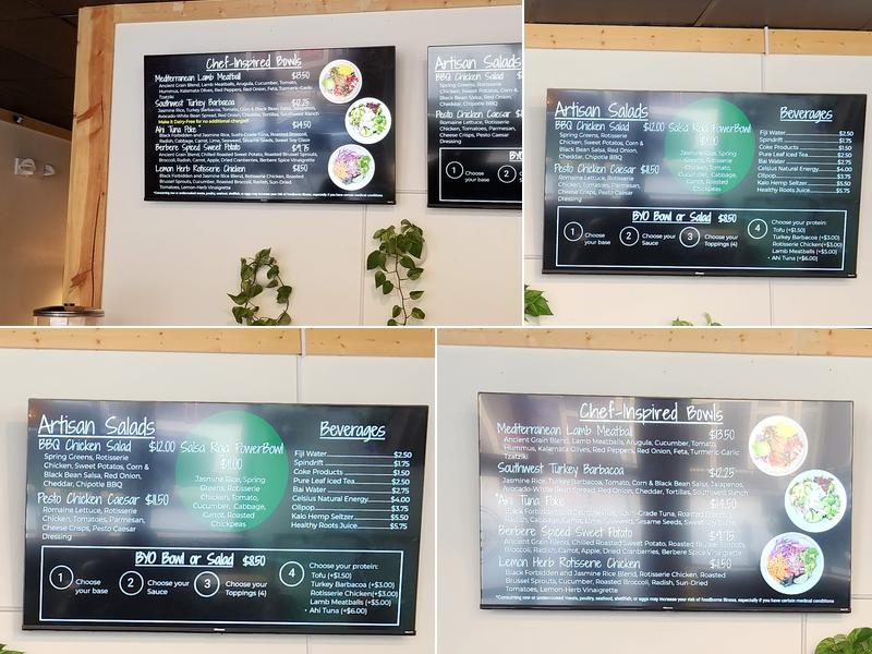 FreshKIND Kitchen Menu
