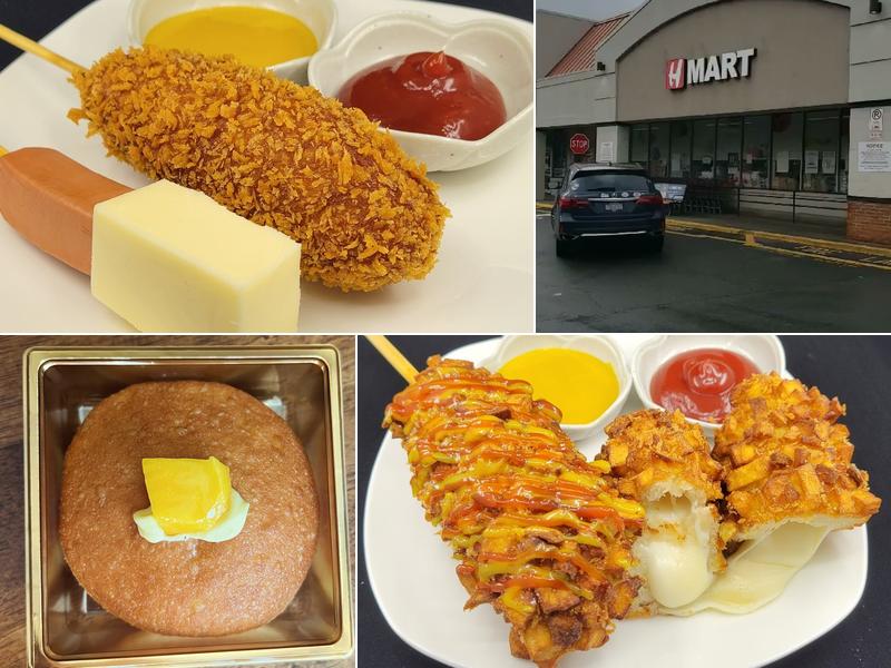 Toreore & Jongro Rice Hotdog (Inside H-Mart Supermarket)