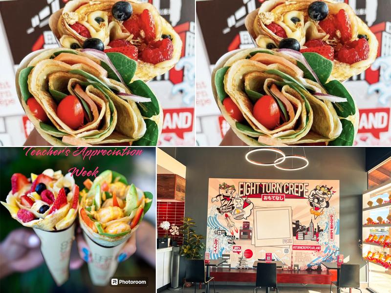 Eight Turn Crepe, Pearland TX 2810 Business Center Dr #137, Pearland