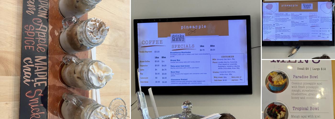 Pineapple Sol Menu