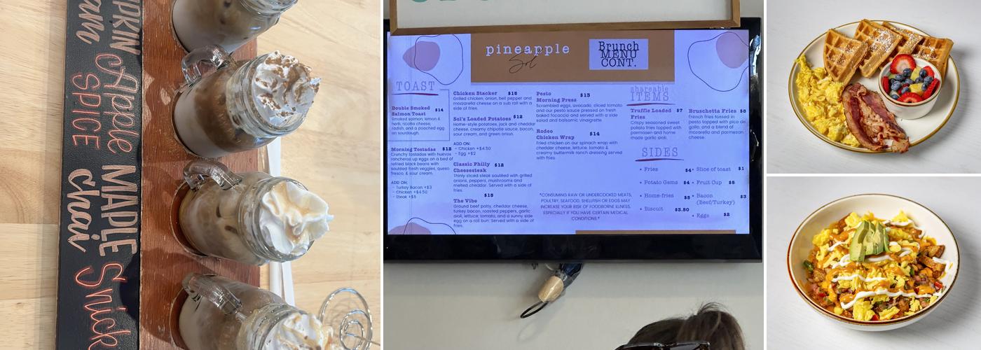 Pineapple Sol Menu