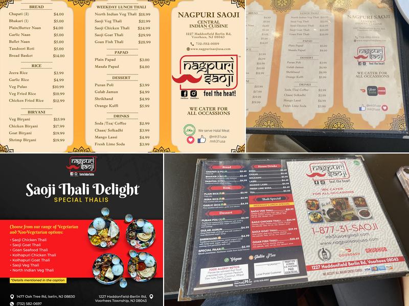 Nagpuri Saoji Menu