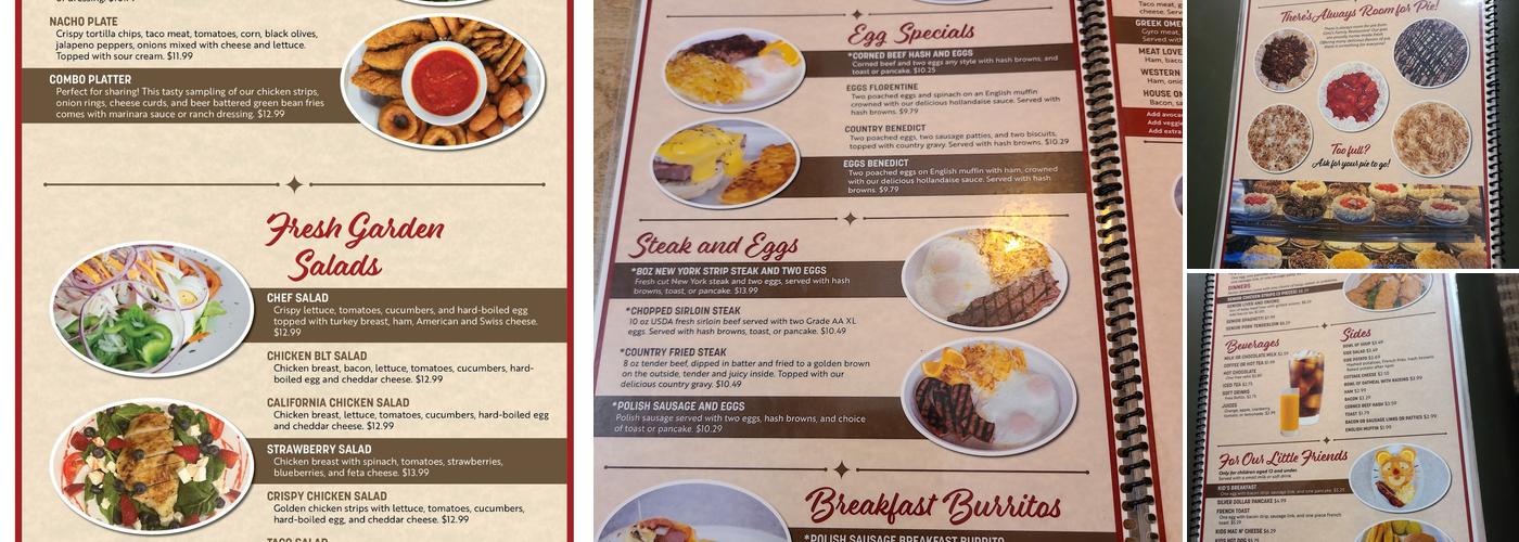 Gimi's BRF Family Restaurant Menu