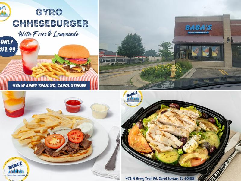 Baba's Famous Steak and Lemonade