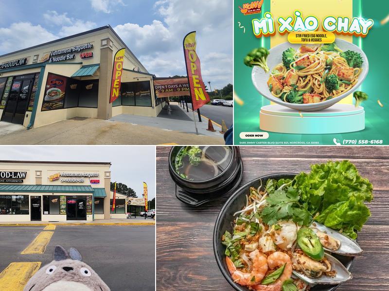 Wow Banh Mi N Pho 5495 Jimmy Carter Blvd Suite B21, Norcross