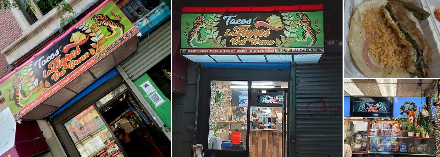Tacos Los Tigres del Bronx
