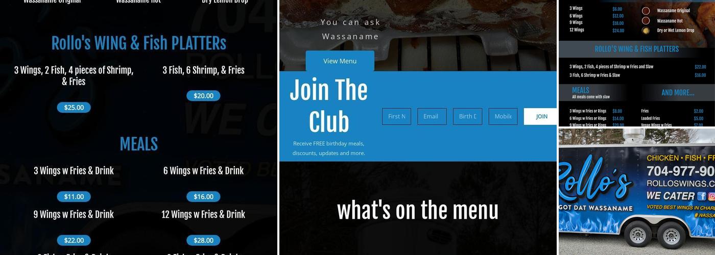 Rollos Menu