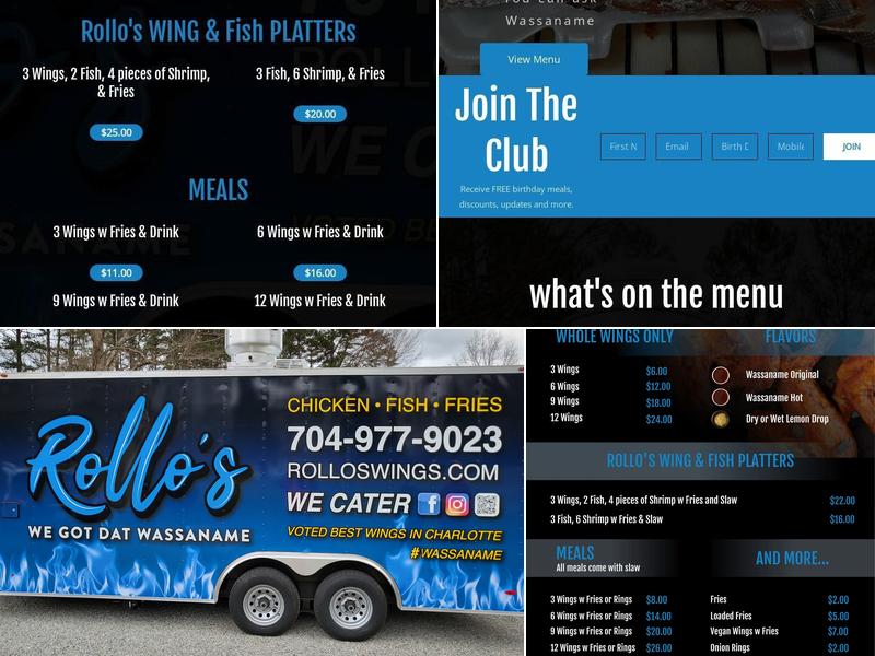 Rollos Menu