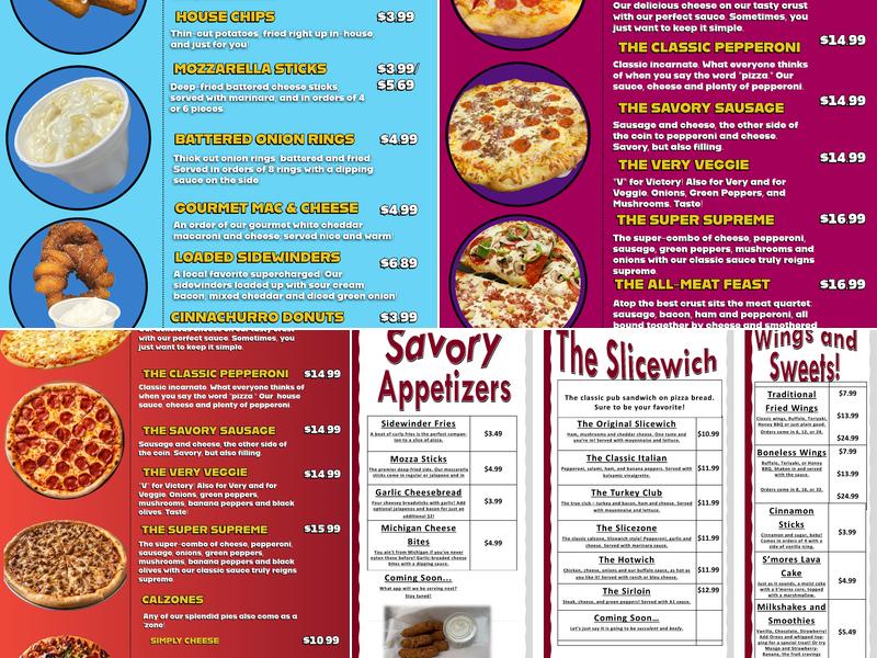 Slices Menu