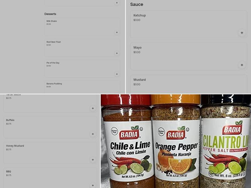 Cano's Fresh Mexican Grill Menu