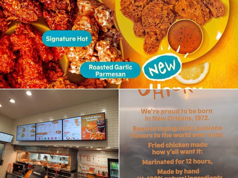 Popeyes Louisiana Kitchen Menu