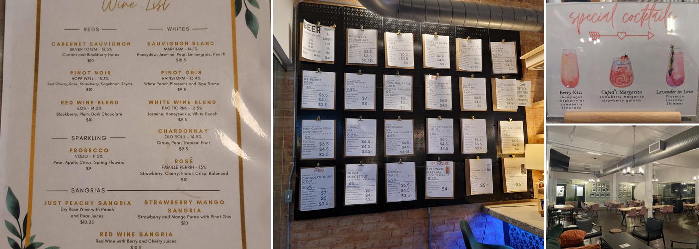 Flourish Taproom Menu