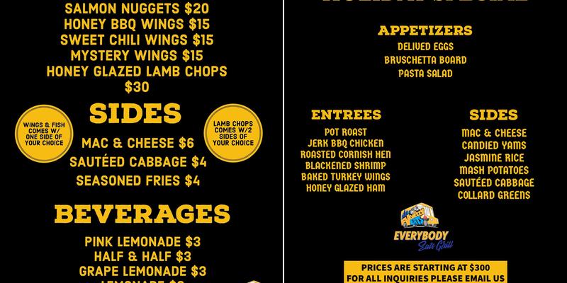 EVERYBODYEATSGRILL Menu