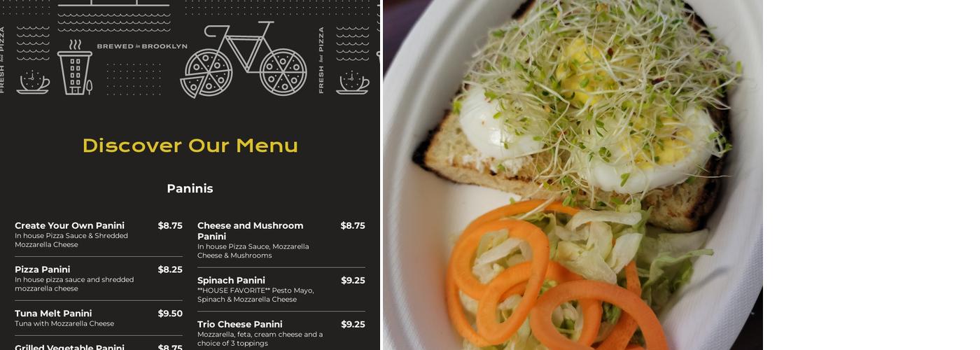 Tower cafe @Tower 18 Menu