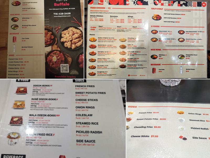 bb.q Chicken Buffalo - Amherst Menu