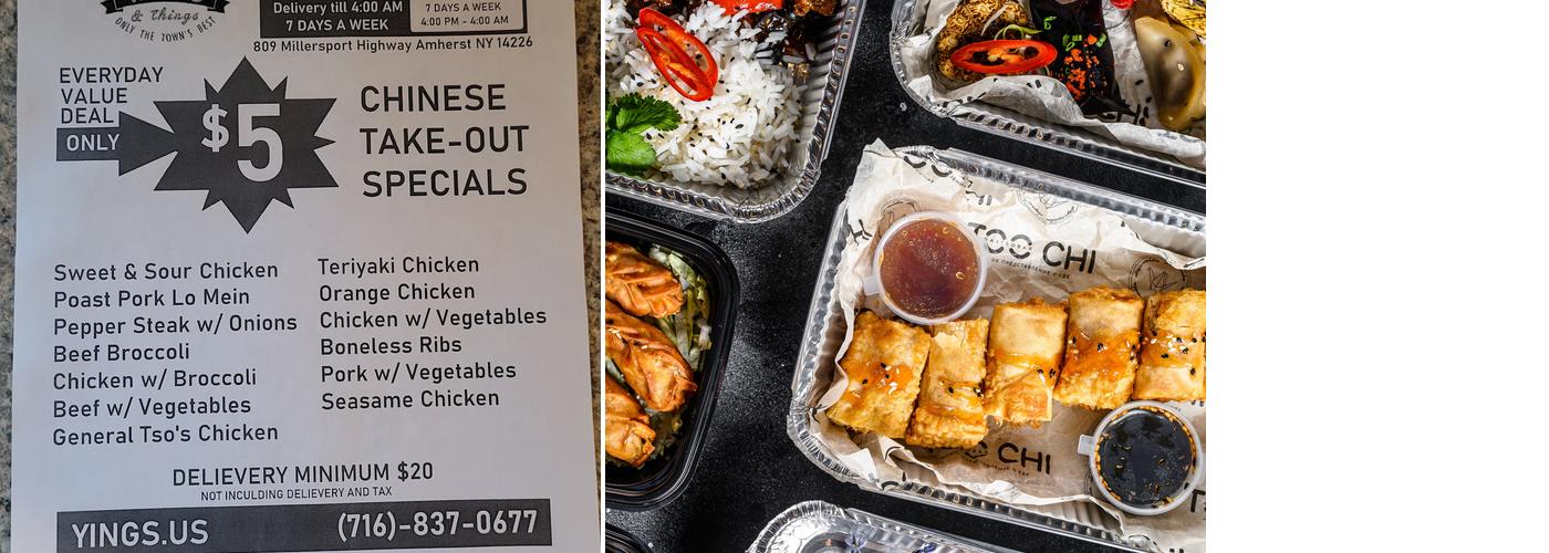 Yings Menu