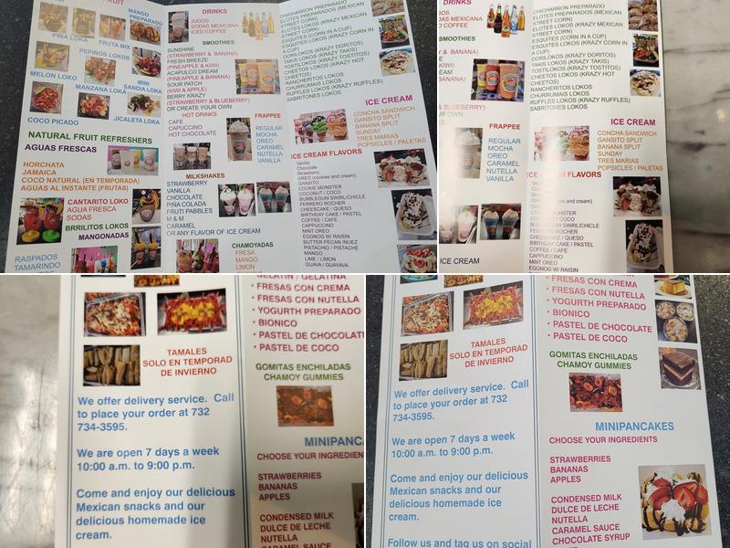 Krazy Kravings LLC Menu