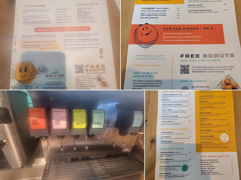 Biscuit Belly - East Main Menu