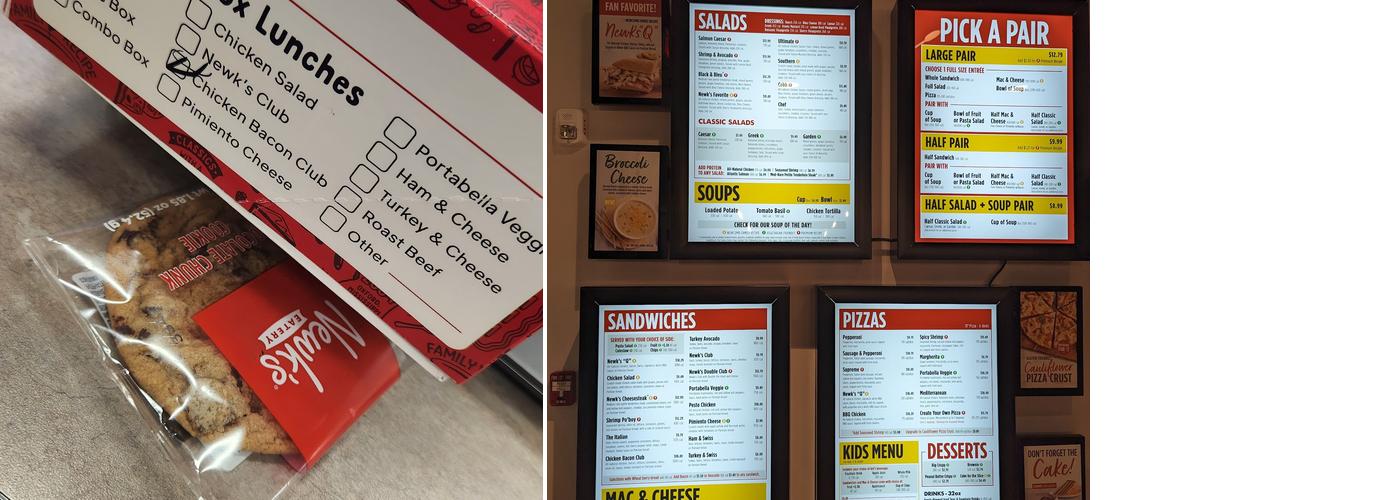 Newk's Eatery Menu