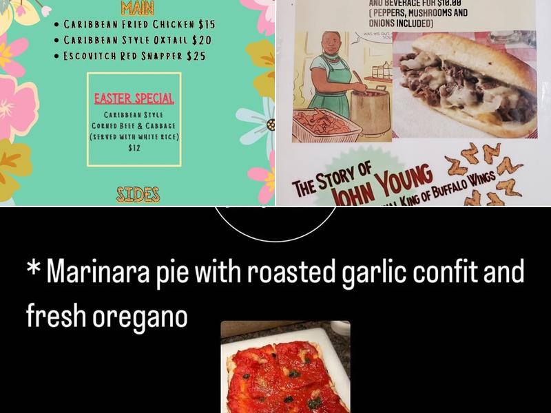 Kitchen @ the Market Menu