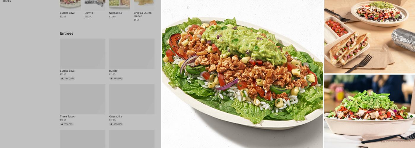 Chipotle Mexican Grill Menu