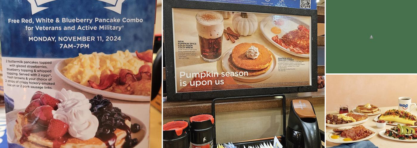 IHOP Menu