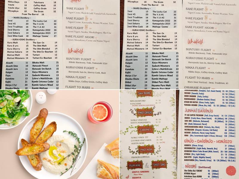 Omakase Sushi & Sake Bar at Chevy Chase Menu