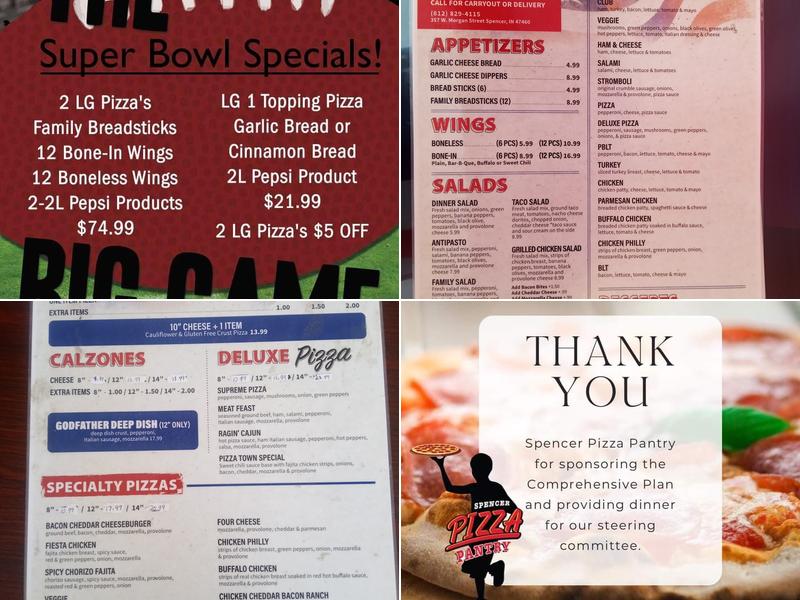 Pizza Town usa Menu