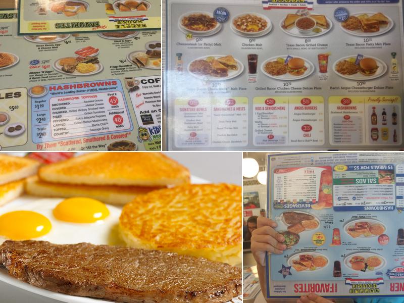 Waffle House Menu