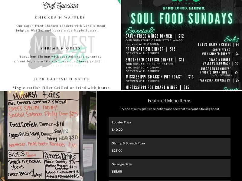Midwest Eats by Chef Jerek Blevins Menu
