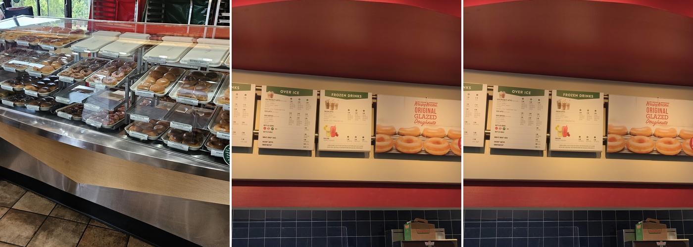 Krispy Kreme Menu