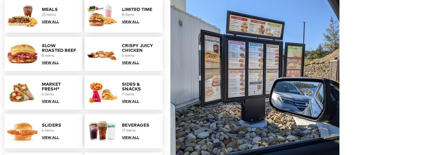 Arby's Menu