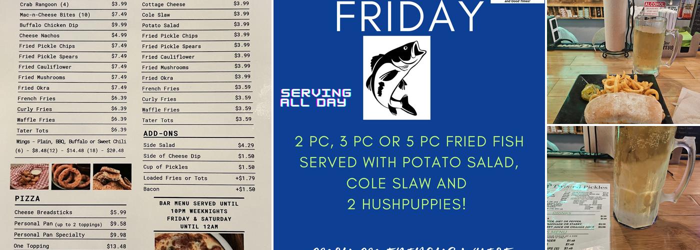 Twisted Pickles Menu