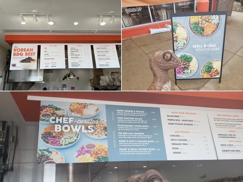 BIBIBOP Asian Grill Menu