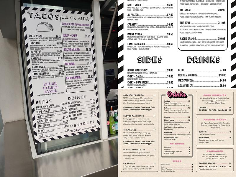 Mexcito Restaurant Menu