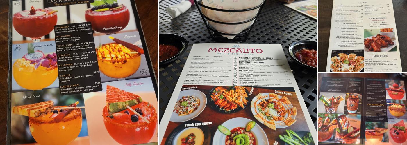 Mezcalito Durham Menu