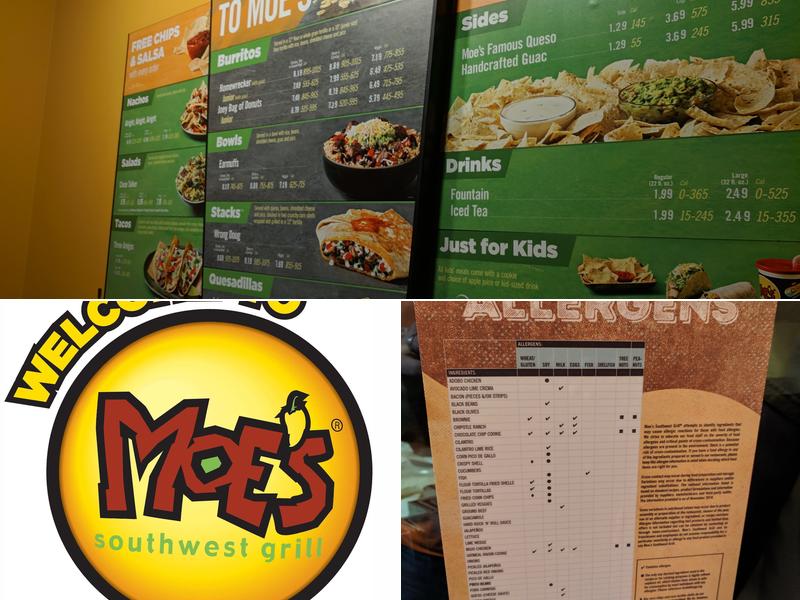 Moe's Southwest Grill Menu