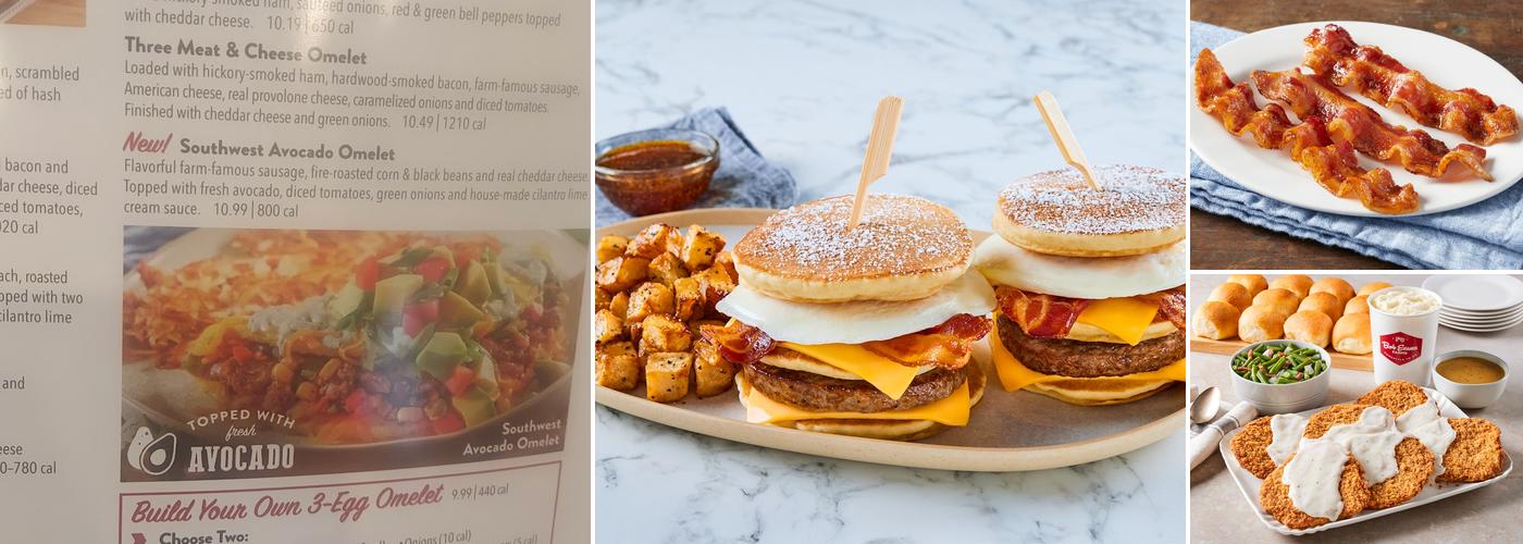 Bob Evans Menu