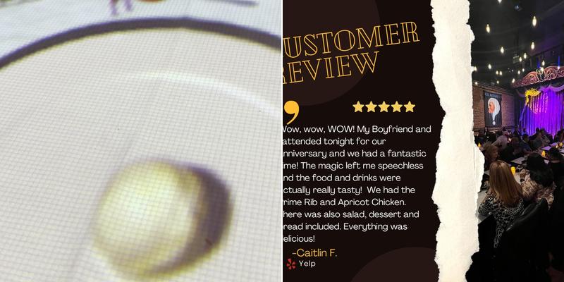 The Prestige - Magic Lounge & Showroom, San Diego Menu