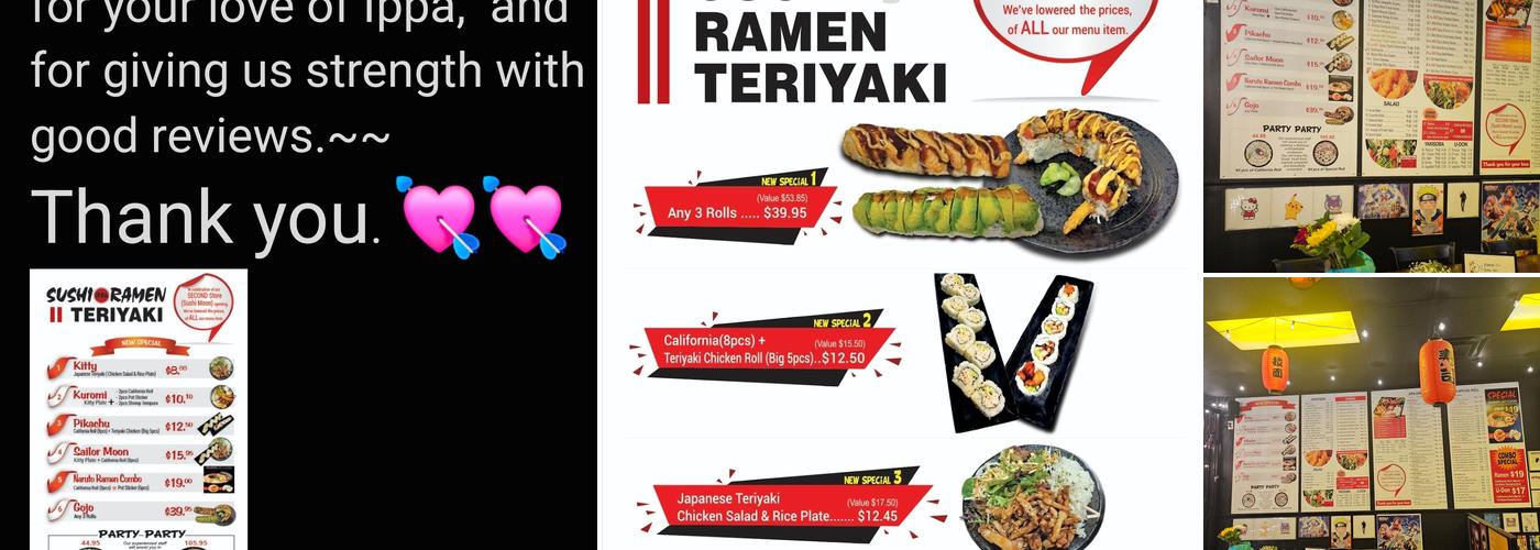 IPPA SUSHI RAMEN Menu