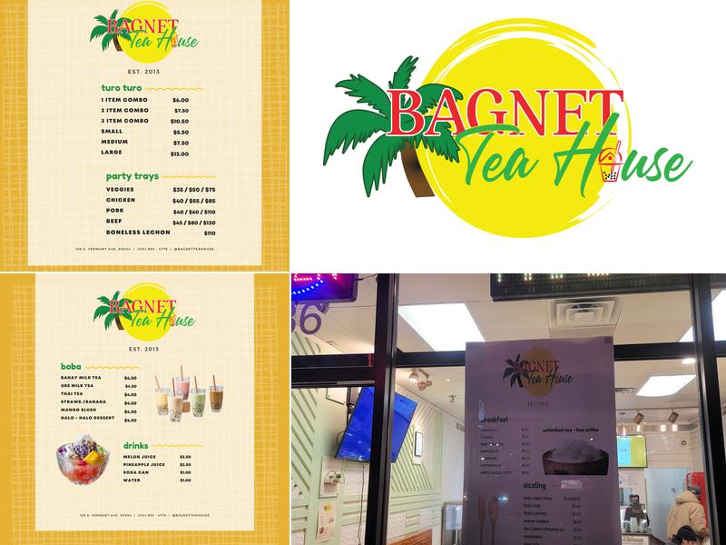 Bagnet Tea House Menu