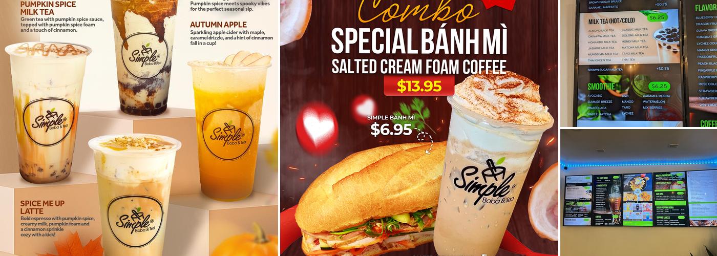 Simple Boba & Tea Menu