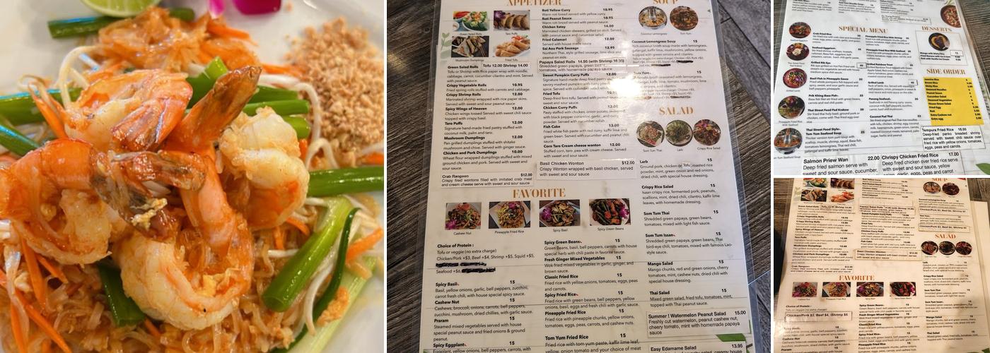May thai kitchen Menu