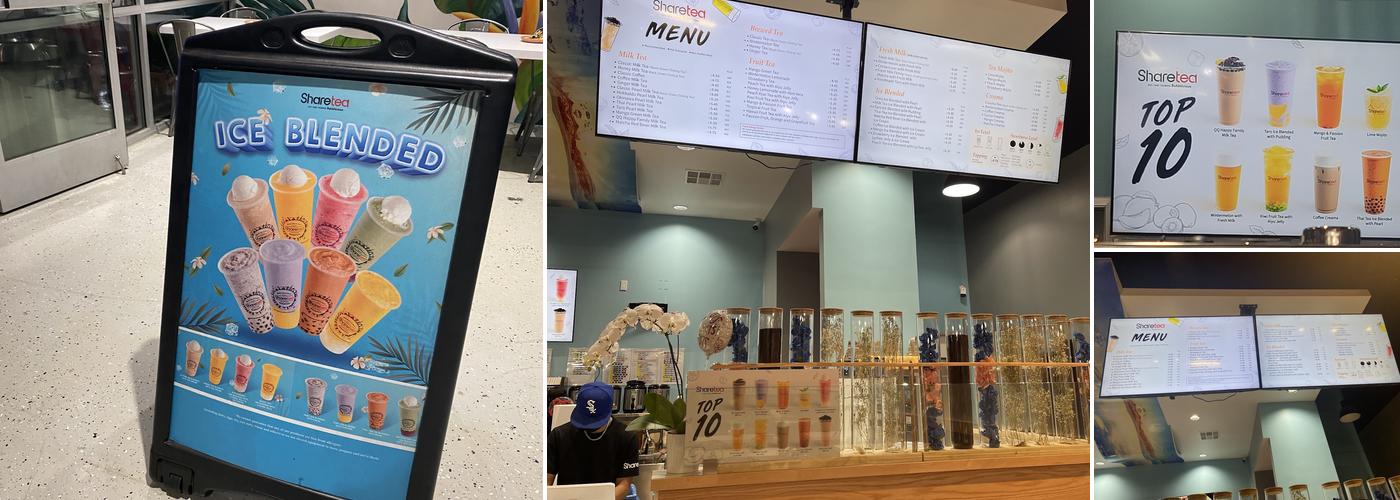 Sharetea Oceanside Menu