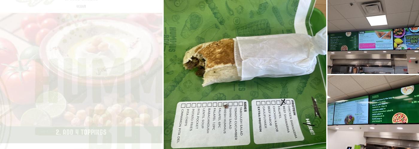 Hummus Bay Menu