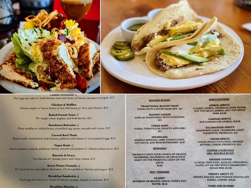 Flattop & Salamander Menu